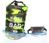 Bolsa seca impermeable, mochila flotante, bolsa de playa, bolsa seca liviana para playa, paseos en bote, pesca, kayak, natación, rafting, camping 10L 20L 30L