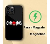 Trendy Brand S-Spitfire Phone Case For iPhone 15 14 13 12 11 Pro Max Plus Phone Wireless Magnetic Magsafe Charging Shell
