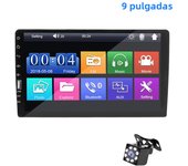 9 Inch Car Radio 1 Din MP5 Multimedia Player Touch Screen FM ISO Power Aux Input Bluetooth USB Mirror Link Universal