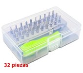 Tool Repair 32 In 1 Screwdriver Set Precision Mini Magnetic Screwdriver Bits Kit Phone Mobile IPad Camera Maintenance