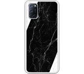 Funda compatible con Oppo A52/A72/A92 - Fondo marmol negro