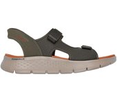 Sandalia Skechers M Go Walk Flex Slip-ins OLV