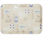 Bandeja Versa Seaside Polietileno RPET 27 x 2,2 x 38 cm