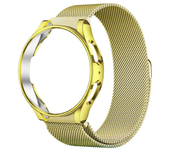 Milanese Loop Strap +Case For Samsung Galaxy Watch 6/5/4/4 Classic 44mm 40 46 42mm No Gaps Metal Bracelet Galaxy Watch 5Pro Band