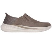 Skechers Relaxed Fit: Slade - Deacon Zapatillas mocasín para hombre topo en textil y sintético 86208