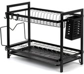 Escurreplatos Tatay metal negro 11271-27