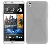 Tumundosmartphone Funda Gel Tpu HTC Desire 816 X Line Color Transparente
