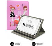 SUBBLIM - Funda Tablet Universal TRENDY CASE FASHION GIRLS 10.1" SUB-CUT-4TC004