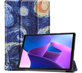 For Lenovo Xiaoxin Pad 2022 10.6" Tab M10 Plus 3rd Gen Case TB128FU TB125FU Funda Tablet Tri-Fold Magnetic Stand Cover+Film+Pen