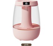 Humididiador de Aire USB de 151*151*211mm, Gran VOLUMEN DE Niebla doméstico de 3 L y humidificador atomizador de escritorio Silencioso de gran capacidad, humidificador de Doble pulverización, ajustado para dormitorios, salones de estar y oficinas