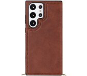 Wallet Card Mobile Phone Cases Card Flip Wallet Leather Strap Cell Phone Case for Samsung Galaxy S24 23 22 21 20 NOTE20 ULTRA
