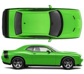 Pegatinas/Vinilos para coche franjas estilo Mopar compatibles con Dodge Challenger 2008 - 2020