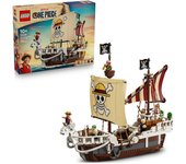 [PREVENTA]  LEGO® ONE PIECE Barco Pirata Going Merry Set con Barco, Juguete de Construcción con 5 Minifiguras, Modelo Basado en la Serie de Acción Real de Netflix, Regalo Para Niños 75639
