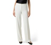 Oltre - Pantalón Palazzo Mujer Raya Planchada
