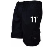 Outdoor Cargo Shorts Male Overalls Elastic Waist Cycling Shorts Multi-pockets Loose Work Shorts Beach Sport Printed Trousers