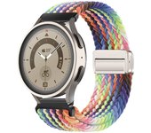 20mm 22mm Braided Nylon Strap for  Huawei Watch GT/GT3 Pro/Samsung Galaxy Watch 6 5 4 Magnetic Bracelet for Amazfit GTR/GTS Band