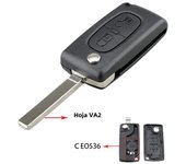 YIQIXIN Remote Car Key Shell Cover For Peugeot 207 307 308 407 607 807 For Citroen C2 C3 C4 C5 C6 HU83/VA2 Blade CE0523 CE0536