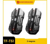 Choice TRANSFORMERS TF-T51 Bluetooth 5.4 Gaming Headsets Stereo Sound Wireless Earphones LED Display AI Translator Headphones