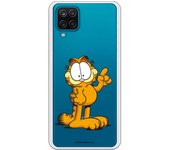 Funda original compatible con Samsung Galaxy A12 5G - Garfield Expresivo