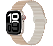 Magnetic Strap For Apple Watch Band 40mm 45mm 46mm 44 mm 41mm 49mm 42 38 Silicone Bracelet iWatch series 8 SE 6 7 8 9 10 Ultra 2