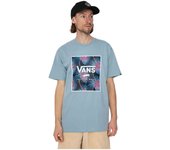 Camiseta Vans Classic Print Box Azul Hombre