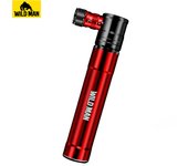 Bomba de Bicicleta WILD MAN Aleación de Aluminio para Mtb Bomba de Aire de Mano para Ciclismo Inflador de Neumáticos Schrader Presta Válvula Mini Bomba para Bicicleta Globo