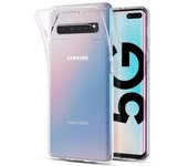 Tumundosmartphone Funda Gel Tpu Fina Ultra-Thin 0,5mm Transparente para Samsung Galaxy S10 5G