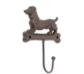 Signes Grimalt ORIGEN Home Decor Percha Perro Sobre Hueso Percheros Gris - 16x10x5cm para Decoración de Pared 33629