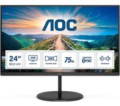 AOC V4 Q24V4EA LED display 60,5 cm (23.8") 2560 x 1440 Pixeles 2K Ultra HD Negro
