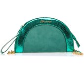 bolsos de mano mujer diam2 azul con cierre cremallera