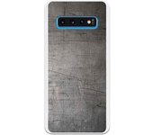 Funda compatible con Samsung Galaxy S10 - Textura gris