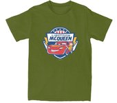 Mens T-Shirt Cars 3 Lightning McQueen Lightning Fast T-Shirts Popular Summer Tee Shirt Y2K Custom Logo Clothes Plus Size
