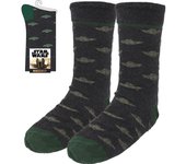 CALCETINES ADULTO THE MANDALORIAN DARK GRAY