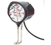 4/8Lights Electric Bicycle Light with Horn 48V Energy Saving Scooter LED Front Light Easy Installation Cycling Accessories