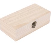 Retro Rectangular Wooden Storage Box Retro Jewelry Box Desktop Organizer Wood Clamshell Container Wooden Gift Box