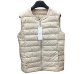 Women Autumn Winter Ultralight Thin Packable Down Sleeveless Jacket Zipper Plus Size Female O-Neck Casual Down Vest Coats