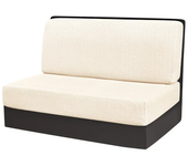 2 Pcs/set Polar Fleece RV Dinette Cushions Covers Stretch Couch Cover Booth Seat Covers RV Camper Car Bench Backrest Cover