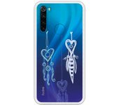 Funda compatible con Xiaomi Redmi Note 8 - Atrapasuenos corazones