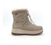 Botín de On Foot para mujer, mod.35042, Bota de piel calentita de borreguito con plantilla acolchada muy cómoda