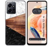 Funda Silicona para Xiaomi Redmi Note 12 4G diseño Mármol 11 Dibujos