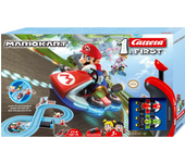 Pista Carrera Nintendo Mario Kart, incluye 2 coches (Mario y Yoshi) 2,4 Metros (20063026)