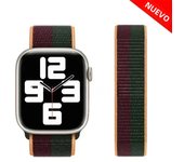 Nylon Loop Strap for Apple Watch Band 46mm 40mm 44mm 45mm 42mm 41mm 38mm Smart Belt Bracelet for IWatch Ultra 49mm 8/7/6/SE/5/4