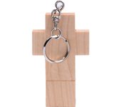 JASTER Walnut wood pen drive wooden Cross USB Flash Drive 128GB pen drive 4GB 8GB 16GB 32GB 64GB memory stick key chain Gift