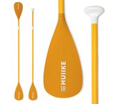 Remo Paddle Surf 2 en 1 de Aluminio – HUIIKE | Remo Doble Paddle Surf 4 Piezas Desmontable para Tabla Paddle Surf Hinchable | Pala Paddle Surf Ajustable Fácil Transporte, Remo Kayak Paddle Surf