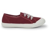 Pisamonas Zapatillas Tela Punta Goma Cordones