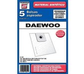 Pack de 5 bolsas para aspirador DAEWOO 915621