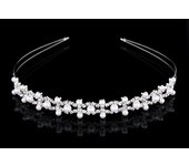 Bridal Crystal Rhinestone Pearl Tiaras and Crowns Headband Kid Flower Girls Bridesmaid Wedding Hair Accessiories Hair Jewelry