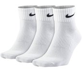 CALCETINES NIKE TOBILLERO QUARTER BLANCO 3P