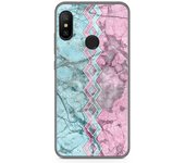 Tumundosmartphone Funda Gel Tpu para Xiaomi Redmi 6 Pro / Mi A2 Lite diseño Mármol 08 Dibujos