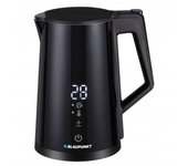 Hervidor eléctrico Blaupunkt EKD601 con pantalla, 1,7 l, 2200 W, negro